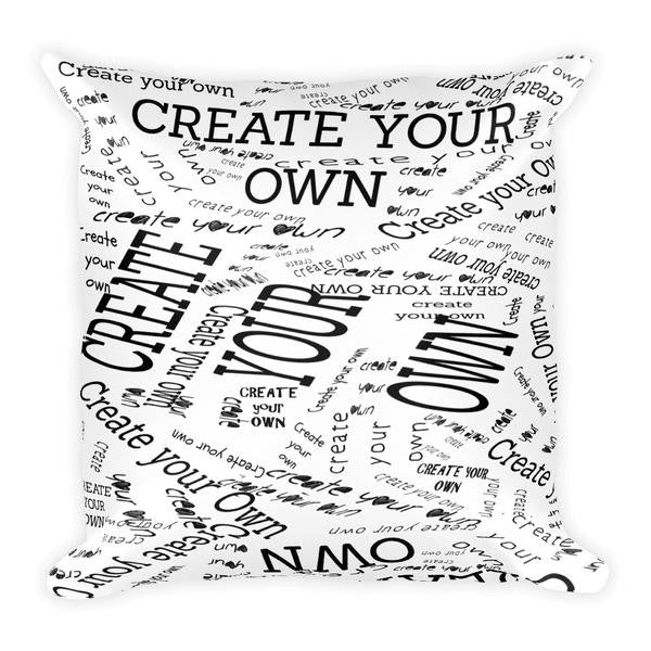 Create Your Own 18x18 Pillow - Artified Apparel