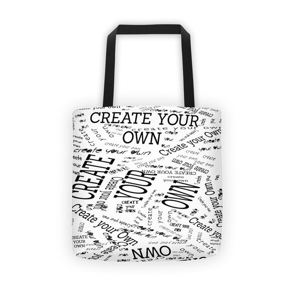 Create Your Own All Over Tote Bag - Artified Apparel